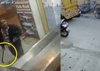 ಹಫ್ತಾ ನೀಡದ್ದಕ್ಕೆ ಲಾಂಗ್ ಬೀಸಿದ ರೌಡಿ : ಪೊಲೀಸ್ ವಶಕ್ಕೆ..!!