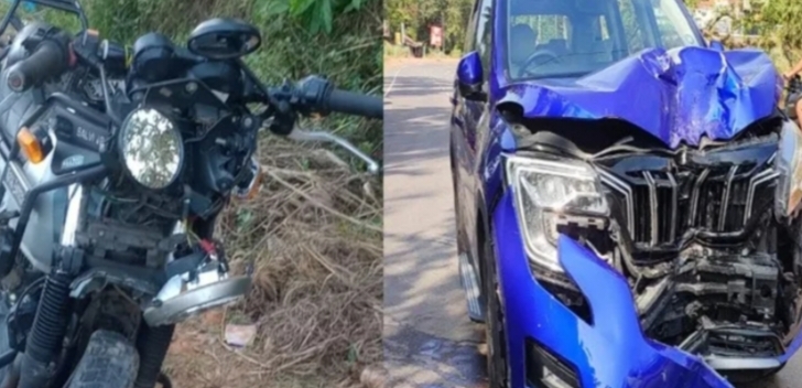 ಬಂಟ್ವಾಳ: ಕಾರು-ಬೈಕ್ ನಡುವೆ ಅಪಘಾತ : ದ್ವಿಚಕ್ರ ವಾಹನ ಸವಾರನಿಗೆ ಗಂಭೀರ ಗಾಯ