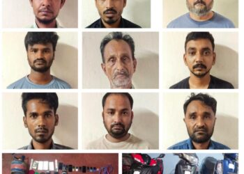 ಮಂಗಳೂರು: ಕುಖ್ಯಾತ ‘ಸಾಹೇಬ್ ಗಂಜ್’ ದರೋಡೆ ಗ್ಯಾಂಗ್ ನ 9 ಮಂದಿ ಸೆರೆ..!!