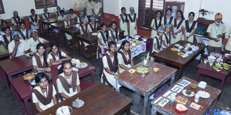 ವಿಟ್ಲ: ವಿಠಲ ಪದವಿ ಪೂರ್ವ ವಿದ್ಯಾಥಿಗಳಿಗೆ ಒಲೆ ರಹಿತ ಅಡುಗೆ ಸ್ಪರ್ಧೆ