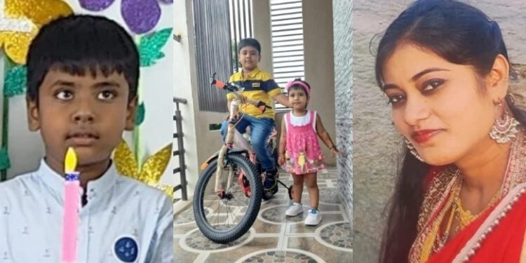 ಗಂಡನ ಅಕ್ರಮ ಸಂಬಂಧಕ್ಕೆ ಬೇಸತ್ತು ಮೂರು ಮಕ್ಕಳಿಗೆ ವಿಷ ಹಾಕಿ ಪತ್ನಿ ಆತ್ಮಹತ್ಯೆ..!!