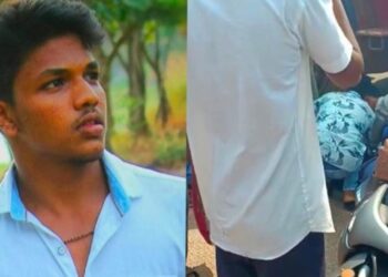 ಲಾರಿ-ಬೈಕ್ ನಡುವೆ ಡಿಕ್ಕಿ : ರಕ್ತದ ಮಡುವಿನಲ್ಲಿ ಬಿದ್ದು ನರಳಾಡುತ್ತಿದ್ದರೂ ಸಹಾಯಕ್ಕೆ ಬಾರದ ಜನ..!!! ದಾರಿ ಮಧ್ಯೆ ಪ್ರಾಣ ಬಿಟ್ಟ ಯುವಕ