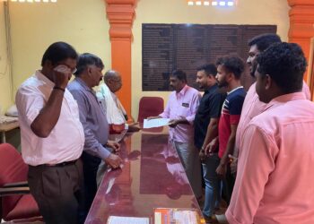 ಸುಳ್ಯ: ಶ್ರೀ ಚೆನ್ನಕೇಶವ ದೇವಸ್ಥಾನದ ಜಾತ್ರಾ ಸಂದರ್ಭದಲ್ಲಿ ಅನ್ಯಧರ್ಮೀಯರಿಗೆ ವ್ಯಾಪಾರಕ್ಕೆ ಅವಕಾಶ ನೀಡದಂತೆ ಹಿಂ.ಜಾ.ವೇ. ಯಿಂದ ಮನವಿ