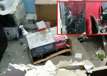 ಕೊರಿಯರ್‌ ಕಚೇರಿಯಲ್ಲಿ ಮಿಕ್ಸಿ ಸ್ಫೋಟ : ಮಂಗಳೂರು ಕುಕ್ಕರ್ ಬ್ಲಾಸ್ಟ್ ನೆನಪು ಮಾಸುವ ಮುನ್ನ ಮತ್ತೊಂದು ಘಟನೆ..!! ಆಕಸ್ಮಿಕವೋ..!?? ದುಷ್ಕೃತ್ಯವೋ..!!??