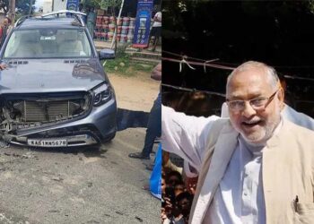 ಮೈಸೂರಿನಲ್ಲಿ ಪ್ರಧಾನಿ ಮೋದಿ ಸಹೋದರ ಪ್ರಹ್ಲಾದ್ ಮೋದಿ ಕಾರು ಅಪಘಾತ : ಆಸ್ಪತ್ರೆಗೆ ದಾಖಲು