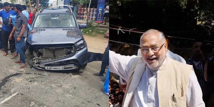 ಮೈಸೂರಿನಲ್ಲಿ ಪ್ರಧಾನಿ ಮೋದಿ ಸಹೋದರ ಪ್ರಹ್ಲಾದ್ ಮೋದಿ ಕಾರು ಅಪಘಾತ : ಆಸ್ಪತ್ರೆಗೆ ದಾಖಲು