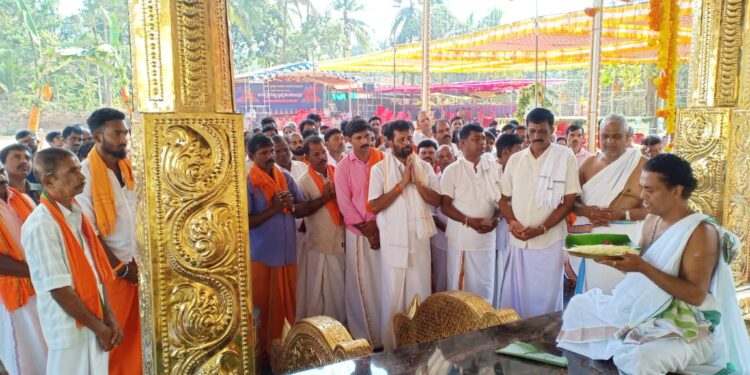 ಮುಂಡೂರು: ಉದಯಗಿರಿ ವಿಷ್ಣುಮೂರ್ತಿ ದೈವಸ್ಥಾನದಲ್ಲಿ ಬ್ರಹ್ಮಕಲಶೋತ್ಸವ