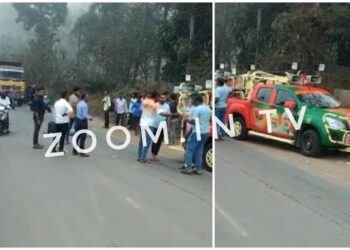 ಕಲ್ಲಡ್ಕ: ಬೈಕ್-ಬಿಜೆಪಿ ರ‍್ಯಾಲಿಯ ಪ್ರಚಾರದ ವಾಹನದ ನಡುವೆ ಅಪಘಾತ : ಬೈಕ್ ಸವಾರ ಸ್ಥಳದಲ್ಲೇ ಮೃತ್ಯು..!!