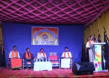 ಪುರುಷರಕಟ್ಟೆ: ಹಿಂ.ಜಾ.ವೇ.ಶಿವಾಜಿ ಶಾಖೆ ವತಿಯಿಂದ ಸಾರ್ವಜನಿಕ ಶ್ರೀ ದುರ್ಗಾ ಪೂಜೆ ಮತ್ತು ಅನ್ನಸಂತರ್ಪಣೆ