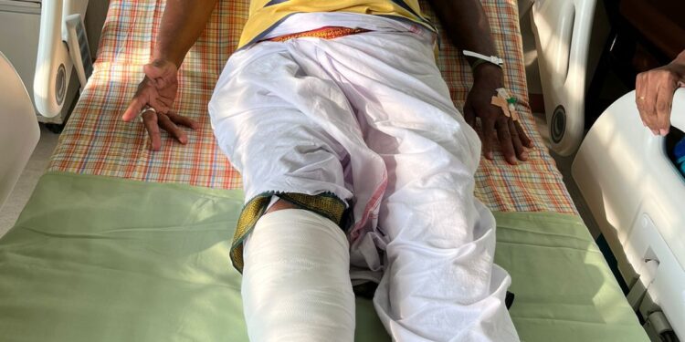 ನಟ ಅರವಿಂದ್ ಬೋಳಾರ್ ಗೆ ಅಪಘಾತ : ಆಸ್ಪತ್ರೆಗೆ ದಾಖಲು