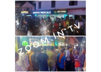 ಪುತ್ತೂರು: ಕ್ಷುಲ್ಲಕ ಕಾರಣಕ್ಕೆ ವ್ಯಕ್ತಿಯೋರ್ವನಿಂದ ಮೆಡಿಕಲ್ ಶಾಪ್ ಮುಂದೆ ರಂಪಾಟ : ಸಾರ್ವಜನಿಕರ ಜಮಾವಣೆ ; ಟ್ರಾಫಿಕ್ ಜಾಮ್..!!