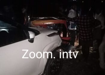 ಬೆಟ್ಟಂಪ್ಪಾಡಿ: ರೆಂಜದಲ್ಲಿ‌ ಸರಣಿ ಅಪಘಾತ : ತಪ್ಪಿದ ಭಾರಿ‌ ದುರಂತ