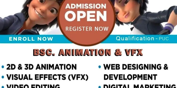 ನೀವೂ ಕೂಡ ಕಾರ್ಟೂನ್, ಅವತಾರ್ ತರ Animation ಮಾಡ್ಬೇಕಾ.!! ಹಾಗಾದ್ರೆ ‘ಆಳ್ವಾಸ್’ ನಲ್ಲಿದೆ ಸುವರ್ಣಾವಕಾಶ ; ಪಿಯುಸಿ ನಂತರ ಮಾಡಬಹುದಾದ the best course- BSC ANIMATION AND VFX
