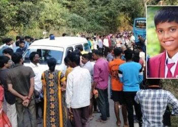 ಕಟೀಲು : ಬೈಕಿಗೆ ಬಸ್ ಡಿಕ್ಕಿ : ಶಾಲಾ ಬಾಲಕ ಮೃತ್ಯು.!!