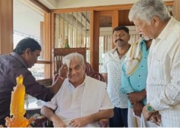 ‘ವೀರ ಕಂಬಳ’ ಸಿನಿಮಾಕ್ಕಾಗಿ ಬಣ್ಣ ಹಚ್ಚಿದ ಧರ್ಮಾಧಿಕಾರಿ ‘ವೀರೇಂದ್ರ ಹೆಗ್ಗಡೆ’