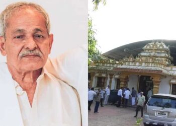 ದೈವಕೋಲದ ವಿಚಾರದಲ್ಲಿ ಕೋರ್ಟ್ ಮೆಟ್ಟಿಲೇರಿದ್ದ ವ್ಯಕ್ತಿ ಕುಸಿದು ಬಿದ್ದು ಸಾವು : ‘ಕಾಂತಾರ’ ಸಿನಿಮಾದಂತಿದೆ ಉಡುಪಿಯ ಈ ರಿಯಲ್ ಸ್ಟೋರಿ..!!