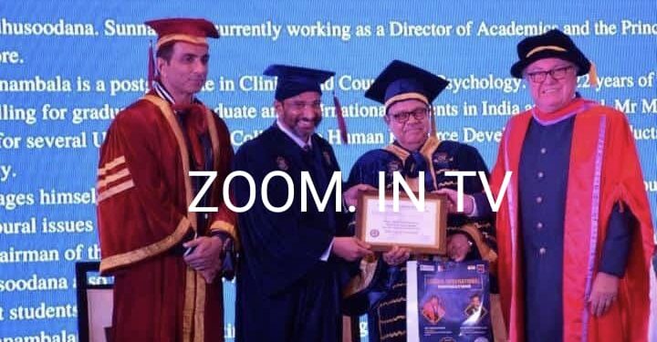 ವಿಟ್ಲ ಪೆರುವಾಯಿ ಮೂಲದ ‘ಡಾ.ಮಧುಸೂದನ ಸುಣ್ಣಂಬಳ’ ರವರಿಗೆ ಫ್ರೆಂಚ್ ಯೂನಿವರ್ಸಿಟಿಯಿಂದ ಪಿ.ಎಚ್.ಡಿ ಪದವಿ