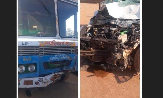 ಸೂರಿಕುಮೇರು: ಟ್ಯಾಂಕರ್ ಮತ್ತು ಕಾರಿನ ನಡುವೆ ಡಿಕ್ಕಿ : ಕಾರು ಚಾಲಕನಿಗೆ ಗಾಯ..!!