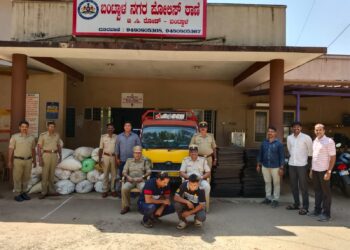 ಬಂಟ್ವಾಳ: ಕಳವು ಪ್ರಕರಣ : ಇಬ್ಬರು ಆರೋಪಿಗಳ ಬಂಧನ..!!