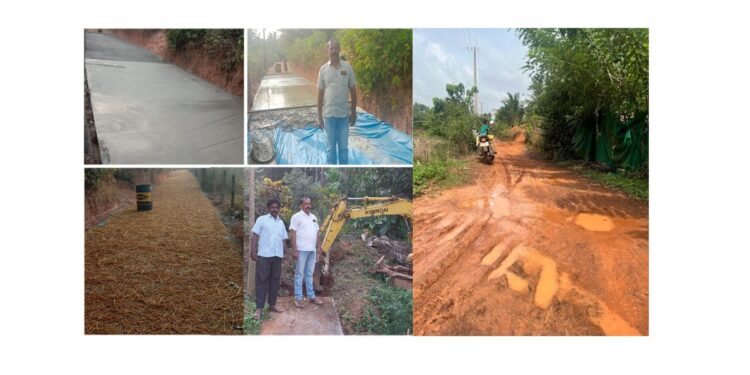 ನಗರೋತ್ಥಾನದಡಿ 20 ಲಕ್ಷ ರೂ. ಅನುದಾನದಲ್ಲಿ ಕಡಂಬು – ಅನ್ನಮೂಲೆ ರಸ್ತೆ ಹಾಗೂ ಬಸವನಗುಡಿ ರಸ್ತೆಗೆ ಕಾಂಕ್ರೀಟಿಕರಣ : 12ನೇ ವಾರ್ಡ್ನ ಪ.ಪಂ. ಸದಸ್ಯ ಹರೀಶ್ ರವರಿಗೆ ಸಾರ್ವಜನಿಕ ವಲಯದಲ್ಲಿ ಮೆಚ್ಚುಗೆ