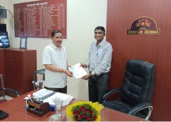 ಬಂಟ್ವಾಳ: ನೂತನ ತಹಶೀಲ್ದಾರ್ ಆಗಿ ಎಸ್.ಬಿ. ಕೂಡಲಿಗಿ ಅಧಿಕಾರ ಸ್ವೀಕಾರ