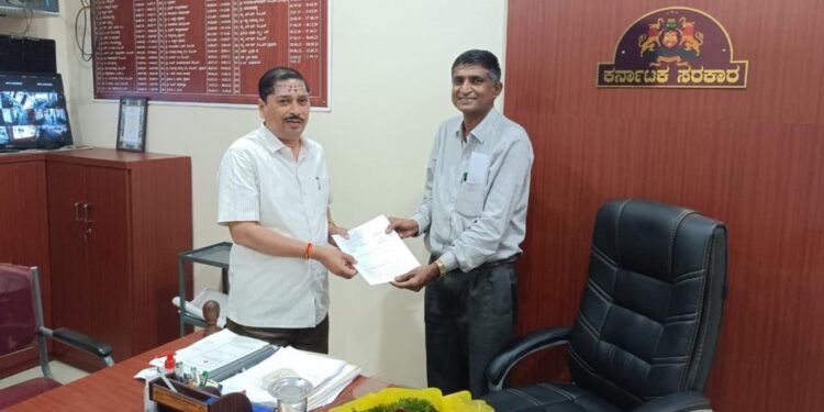 ಬಂಟ್ವಾಳ: ನೂತನ ತಹಶೀಲ್ದಾರ್ ಆಗಿ ಎಸ್.ಬಿ. ಕೂಡಲಿಗಿ ಅಧಿಕಾರ ಸ್ವೀಕಾರ