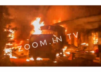 ಮಂಗಳೂರು: ಐಸ್ ಕ್ರೀಮ್ ದಾಸ್ತಾನು ಮಳಿಗೆಗೆ ಬೆಂಕಿ:  ಲಕ್ಷಾಂತರ ರೂ. ನಷ್ಟ