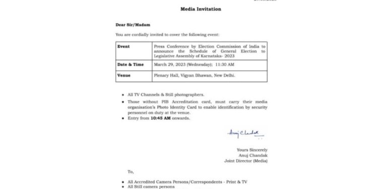 Karnataka Election 2023: ರಾಜ್ಯ ವಿಧಾನಸಭಾ ಚುನಾವಣೆಗೆ ಇಂದು ಮುಹೂರ್ತ; ಎಲೆಕ್ಷನ್​ ಡೇಟ್​ ಘೋಷಣೆಗೆ ಕೌಂಟ್​ ಡೌನ್