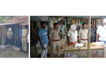 ಬಂಟ್ವಾಳ ನಗರ/ಗ್ರಾಮಾಂತರ, ಸುಳ್ಯ, ವಿಟ್ಲ ಪೊಲೀಸರ ಭರ್ಜರಿ ಭೇಟೆ : 39.79 ಲೀ. ಮದ್ಯ ಸಹಿತ ನಾಲ್ವರ ಬಂಧನ..!!