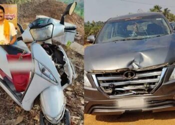 ಪುಂಜಾಲಕಟ್ಟೆ: ಕಾರು ಡಿಕ್ಕಿ : ದ್ವಿಚಕ್ರ ವಾಹನ ಸಹ ಸವಾರ ಮೃತ್ಯು..!!