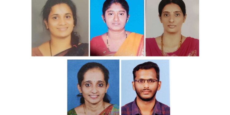 ಪದವೀಧರ ಪ್ರಾಥಮಿಕ ಶಾಲಾ ಶಿಕ್ಷಕರ ನೇಮಕಾತಿಯಲ್ಲಿ ವಿದ್ಯಾಮಾತಾ ಅಕಾಡೆಮಿಯ 5 ಅಭ್ಯರ್ಥಿಗಳು ಆಯ್ಕೆ