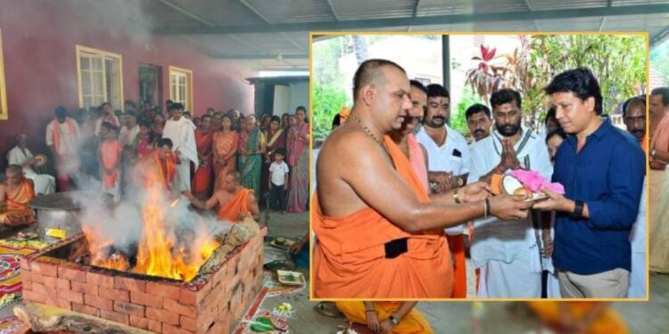 ಮಳಲಿ ಮಸೀದಿ ಜಾಗದಲ್ಲಿ ಮಂದಿರ ನಿರ್ಮಾಣ: ಹಿಂದೂ ಸಂಘಟನೆಯಿಂದ ಗಣಹೋಮ