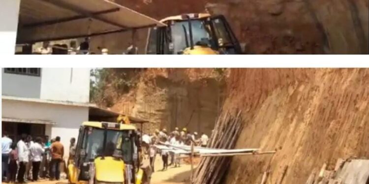 ಸುಳ್ಯ: ಬರೆ ಜರಿತ-ಮಣ್ಣಿನಡಿ ಸಿಲುಕಿದ ಮೂವರು ಕಾರ್ಮಿಕರು; ಇಬ್ಬರ ಮೃತದೇಹ ಪತ್ತೆ..!!
