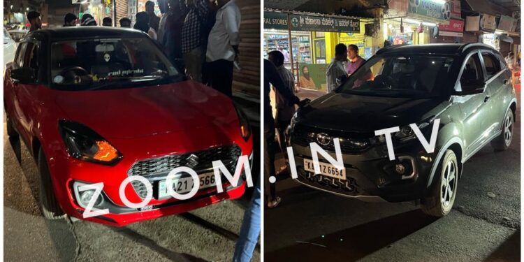 ಪುತ್ತೂರು : ಕಾರುಗಳ ನಡುವೆ ಡಿಕ್ಕಿ..!!!