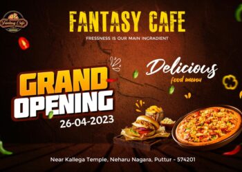 (ಎ.26) ನೆಹರುನಗರ : ಸ್ವಾದಿಷ್ಟಕರ ಆಹಾರಗಳ ರೆಸ್ಟೋರೆಂಟ್  ‘Fantacy Cafe’ ಶುಭಾರಂಭ