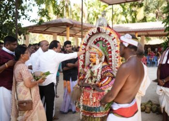 ಪಾಲ್ತಾಡಿ : ಉಳ್ಳಾಕುಲು ದೈವದ ನೇಮೋತ್ಸವದಲ್ಲಿ ಕಾಂಗ್ರೆಸ್ ಅಭ್ಯರ್ಥಿ ಅಶೋಕ್ ಕುಮಾರ್ ರೈ ಭಾಗಿ