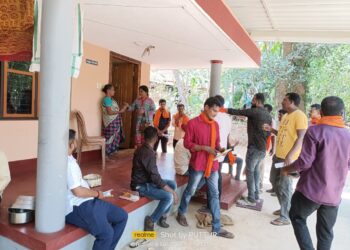 ಚಿಕ್ಕಮುಡ್ನೂರು : ಪಕ್ಷೇತರ ಅಭ್ಯರ್ಥಿ ಅರುಣ್ ಪುತ್ತಿಲ ಪರ ಮತಯಾಚನೆ