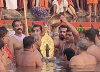 ವೀರಮಂಗಲದಲ್ಲಿ ‘ಹತ್ತೂರ ಒಡೆಯನ’ ಅವಭೃತ ಸ್ನಾನ