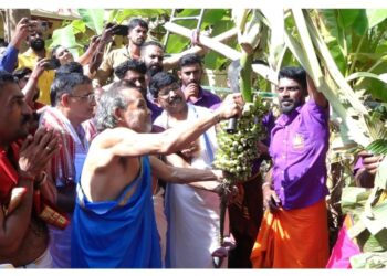 ಹತ್ತೂರ ಒಡೆಯನ ಜಾತ್ರಾಮಹೋತ್ಸವಕ್ಕೆ ಗೊನೆ ಮುಹೂರ್ತ