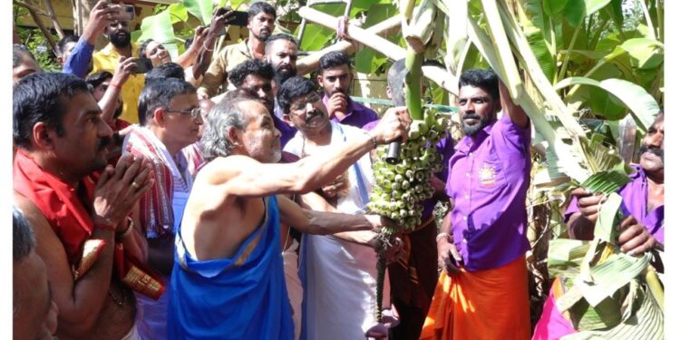 ಹತ್ತೂರ ಒಡೆಯನ ಜಾತ್ರಾಮಹೋತ್ಸವಕ್ಕೆ ಗೊನೆ ಮುಹೂರ್ತ