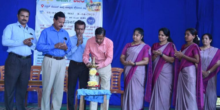 ವಿಟ್ಲ: ಜೇಸಿ ಆಂಗ್ಲ ಮಾಧ್ಯಮ ಪ್ರೌಢ ಶಾಲೆಯಲ್ಲಿ ಮಕ್ಕಳ ಬೇಸಿಗೆ ಶಿಬಿರ