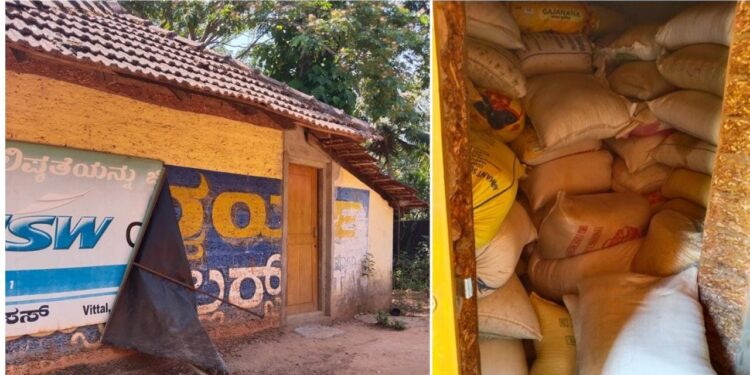 ವಿಟ್ಲದಲ್ಲಿ ಪಡಿತರ ಮಾಫಿಯಾ ದಂಧೆ : ದಿನಸಿ ವ್ಯಾಪಾರಿಯೇ ಕಿಂಗ್ ಪಿನ್ ; ಗೋಡೌನ್ ಮೇಲೆ ಪೊಲೀಸ್ ದಾಳಿ