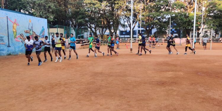 36ನೇ ಫೆಡರೇಶನ್ ಕಪ್: ಕರ್ನಾಟಕ ರಾಜ್ಯ ಪುರುಷರ ವಾಲಿಬಾಲ್ ತಂಡ ಸಜ್ಜು