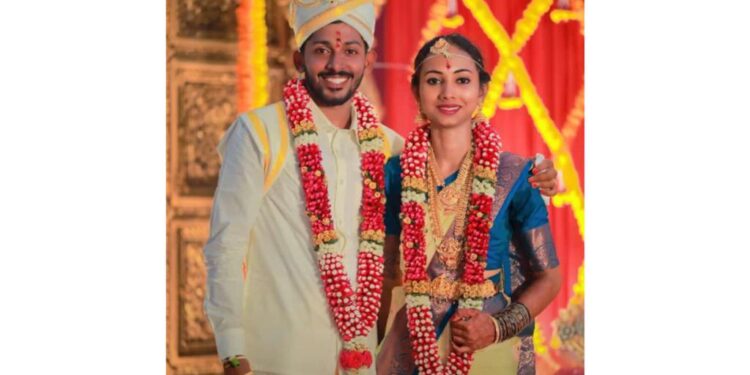 ಶುಭವಿವಾಹ : ಕೌಶಿಕ್ ಎಂ.ಎಲ್.- ಅಕ್ಷಯ