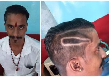 ಪುತ್ತೂರು : ಹೇರ್ ಸ್ಟೈಲ್ ನಲ್ಲಿ ಮೂಡಿದ ‘ಬ್ಯಾಟ್’ : ಪುತ್ತಿಲ ಪರ ಅಭಿಮಾನ ಮೆರೆದ ‘ಭಾಸ್ಕರ್ ಆರ್ಲಪದವು’