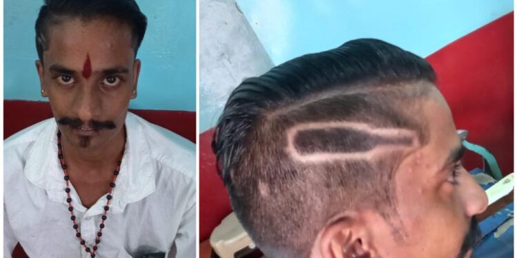 ಪುತ್ತೂರು : ಹೇರ್ ಸ್ಟೈಲ್ ನಲ್ಲಿ ಮೂಡಿದ ‘ಬ್ಯಾಟ್’ : ಪುತ್ತಿಲ ಪರ ಅಭಿಮಾನ ಮೆರೆದ ‘ಭಾಸ್ಕರ್ ಆರ್ಲಪದವು’