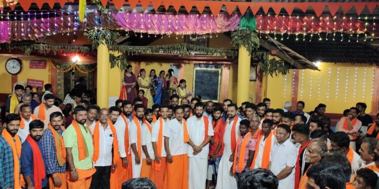 ಬೆಳ್ತಂಗಡಿ : ಶ್ರೀ ಶಿಶಿಲೇಶ್ವರ ದೇವಸ್ಥಾನಕ್ಕೆ ಅರುಣ್ ಕುಮಾರ್ ಪುತ್ತಿಲ ಭೇಟಿ