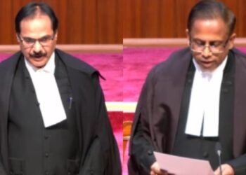ಸುಪ್ರೀಂಕೋರ್ಟ್ ಜಡ್ಜ್ ಆಗಿ ಪ್ರಶಾಂತ್ ಮಿಶ್ರಾ, ಕೆವಿ ವಿಶ್ವನಾಥನ್ ಪ್ರಮಾಣ ವಚನ ಸ್ವೀಕಾರ