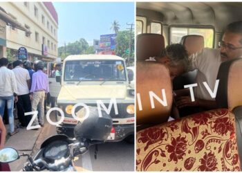 ಪುತ್ತೂರು : ರಸ್ತೆ ಬದಿ ತಲೆ ತಿರುಗಿ ಬಿದ್ದ ವ್ಯಕ್ತಿಯನ್ನು ನಗರಸಭೆ ವಾಹನದಲ್ಲಿಯೇ ಆಸ್ಪತ್ರೆಗೆ ದಾಖಲಿಸಿ ಮಾನವೀಯತೆ ಮೆರೆದ ನಗರಸಭೆ ಸಿಬ್ಬಂದಿಗಳು