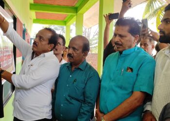 ಹಾರಾಡಿ ಶಾಲಾ ಪ್ರಾರಂಭೋತ್ಸವ ; ನೂತನ ಕಟ್ಟಡ ಉದ್ಘಾಟಿಸಿದ ಶಾಸಕ ಅಶೋಕ್ ರೈ : ಮಾಜಿ ಶಾಸಕ ಮಠಂದೂರು ಸಾಥ್